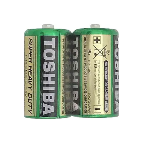 東芝 環保碳鋅電池 2號(2顆一組)